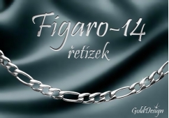 Figaro 14 - řetízek nerez ocel
